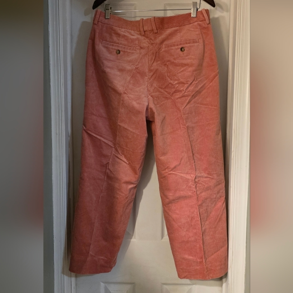 Banana Republic Rivoli Coral Corduroy Pants - Picture 6 of 7